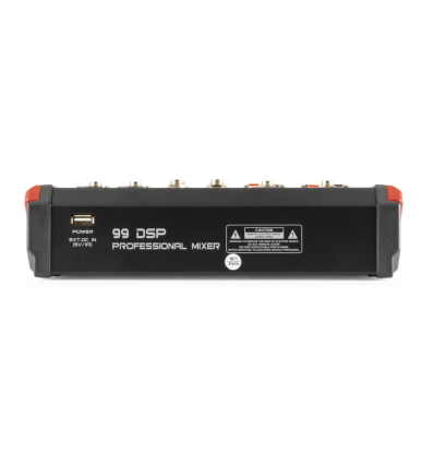 VONYX VM-KG06 MEZCLADOR PARA MÚSICA 6 CANALES BT/DSP/USB