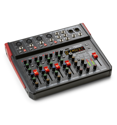 VONYX 172.596 VM-KG08 MEZCLADOR PARA MÚSICA 8 CANALES