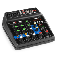 VONYX 172.638 VMM100 MEZCLADOR AUDIO CON USB/BT