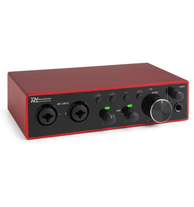 POWER DYNAMICS 172.769 PDX22 USB AUDIO INTERFACE COMBI - 144.95 €