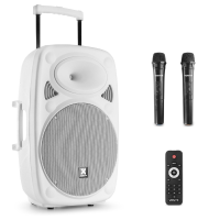 VONYX 174.038 VERVE46 SISTEMA PORTÁTIL DE SONIDO 15” BLANCO