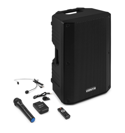 VONYX 174.058 VSA500-BP SISTEMA PORTÁTIL 12" COMBI - 379.95 €