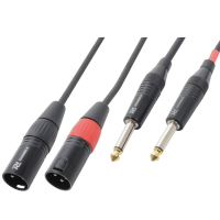 PD-CONNEX 177.060 CX64-3 CABLE 2XXLR MACHO-2X6.3 MONO 3.0M PD-CONNEX 177.060 CX64-3 CABLE 2XXLR MACHO-2X6.3 MONO 3.0M