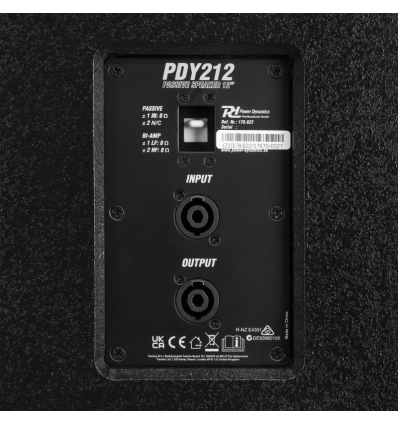 POWER DYNAMICS 178.622 PDY212 ALTAVOCES PASIVOS 12” 700W