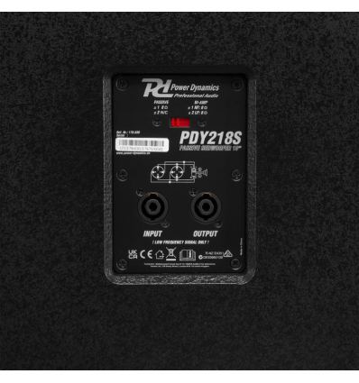 POWER DYNAMICS 178.630 PDY218S SUBWOOFER PASIVO 18” 1000W