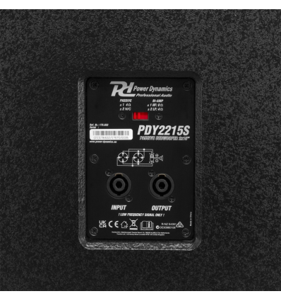 POWER DYNAMICS 178.632 PDY2215S SUBWOOFER PASIVO 2X 15” 1800W
