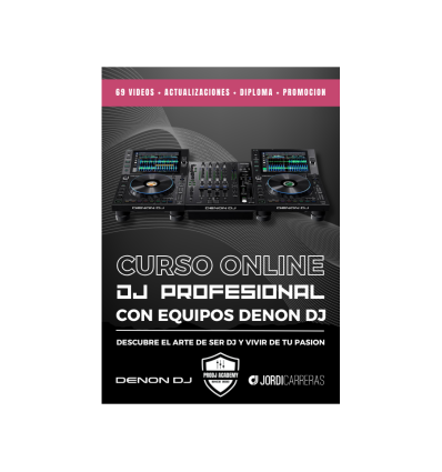 DENON DJ SC LIVE 4  + TUTORIAL + CURSO DJ + CAMISETA