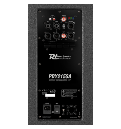 POWER DYNAMICS 178.648 PDY215SA SUBWOOFER ACTIVO 900W - 539 €