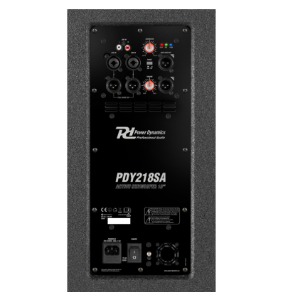 POWER DYNAMICS 178.650 PDY218SA SUBWOOFER ACTIVO 1000W - 629 €