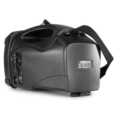 VONYX 178.866 ST014 MEGAFONO CON MICRO INALAMBRICO Y BATERIA
