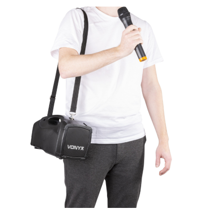 VONYX 178.866 ST014 MEGAFONO CON MICRO INALAMBRICO Y BATERIA