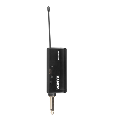 VONYX 179.202 WM55B MICRÓFONO DE PETACA INALÁMBRICO UHF
