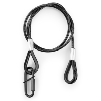 BEAMZ 853.308 SAF65B CABLE DE SEGURIDAD, 95CM X 5MM 65KG BEAMZ 853.308 SAF65B CABLE DE SEGURIDAD, 95CM X 5MM 65KG