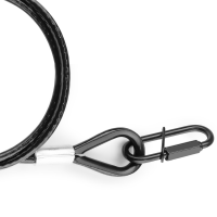 BEAMZ 853.308 SAF65B CABLE DE SEGURIDAD, 95CM X 5MM 65KG BEAMZ 853.308 SAF65B CABLE DE SEGURIDAD, 95CM X 5MM 65KG