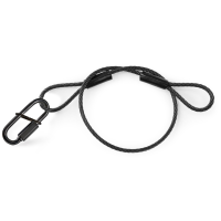 BEAMZ 853.316 SAF35 CABLE DE SEGURIDAD 35CM X 3MM 30KG NEGRA