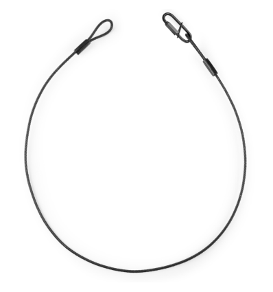 BEAMZ 853.316 SAF35 CABLE DE SEGURIDAD 35CM X 3MM 30KG NEGRA