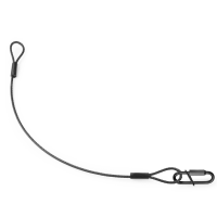 BEAMZ 853.316 SAF35 CABLE DE SEGURIDAD 35CM X 3MM 30KG NEGRA