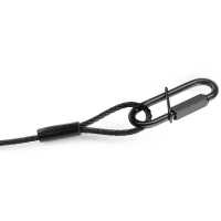 BEAMZ 853.316 SAF35 CABLE DE SEGURIDAD 35CM X 3MM 30KG NEGRA