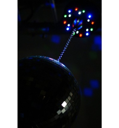 BEAMZ 151.614 MOTOR PARA BOLA DE ESPEJO CON 18 LED´S comprar barato