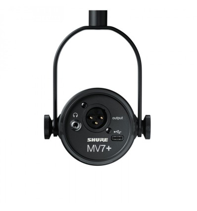SHURE MV7+ BLACK