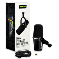 SHURE MV7+ BLACK