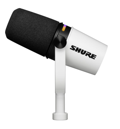SHURE MV7+ WHITE