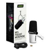 SHURE MV7+ WHITE