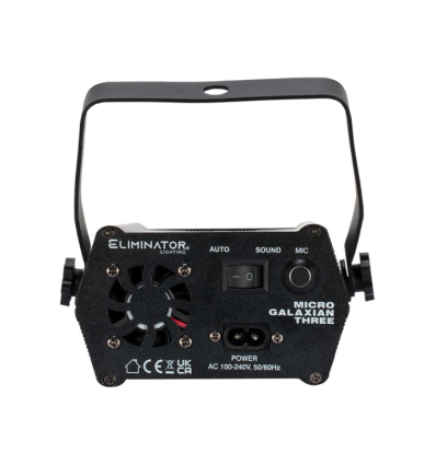 Eliminator Micro Galaxian Three - Láser compacto para DJs y eventos