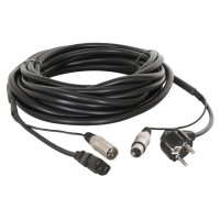 PD CONNEX 176.649 CX02-20 AUDIO COMBI CABLE SCHUKO - XLR 20M
