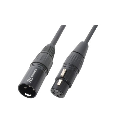 PD CONNEX 176.015 CX35-3 MACHO XLR- HEMBRA XLR, NEGRO, 3M