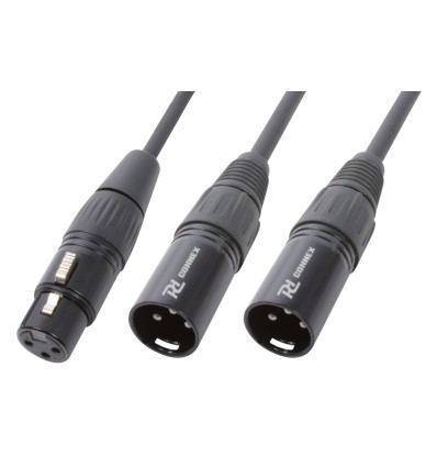 PD CONNEX 176.974 CX140 CABLE Y DIVISOR XLR HEMBRA-2 XLR MACHO