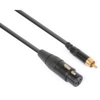 PD CONNEX 177.006 CX136 CONVERTIDOR XLR HEMBRA - RCA MACHO PD CONNEX 177.006 CX136 CONVERTIDOR XLR HEMBRA - RCA MACHO