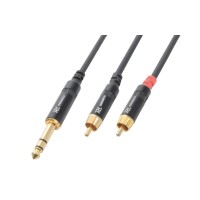 PD CONNEX 177.030 CX84-3 CABLE 6.3 STEREO 2 RCA MACHO 3M