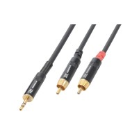 PD CONNEX 177.033 CX85-1 CABLE 3.5 STEREO 2X RCA MACHO 1.5M