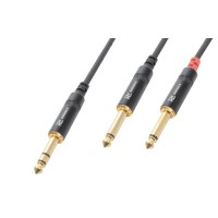 PD CONNEX 177.045 CX76-3 CABLE 6.3 STEREO 2X 6.3 MONO 3.0M PD CONNEX 177.045 CX76-3 CABLE 6.3 STEREO 2X 6.3 MONO 3.0M