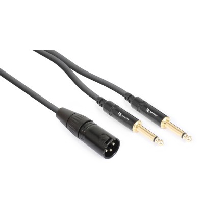 PD CONNEX 177.153 CX56-3 CABLE XLR MACHO - 2X 6.3 MONO 3M