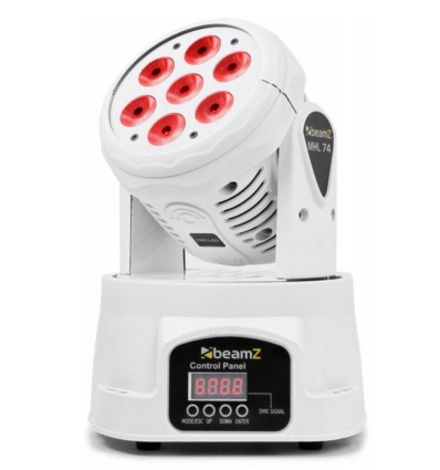 BEAMZ 150.519 CABEZA MOVIL WASH 70W MHL-74 BLANCA comprar barato