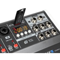 Vonyx VMM-K602 - Mezclador de 6 canales con DSP y Bluetooth Vonyx VMM-K602 - Mezclador de 6 canales con DSP y Bluetooth