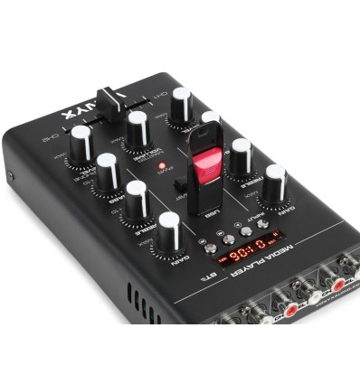 VONYX STM500BT – Mezclador DJ de 2 Canales con Bluetooth y USB