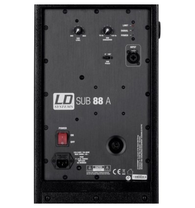 LD Systems SUB 88 A - Subwoofer Activo 2x8" Compacto
