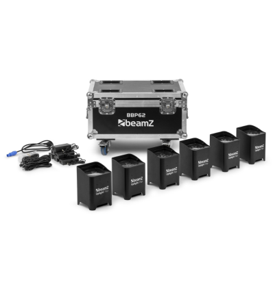 BEAMZ  150.579 BBP62 CONJUNTOS FOCOS UPLIGHT, 6 FOCOS UPLIGHTS