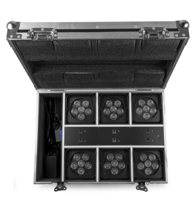 BEAMZ  150.579 BBP62 CONJUNTOS FOCOS UPLIGHT, 6 FOCOS UPLIGHTS