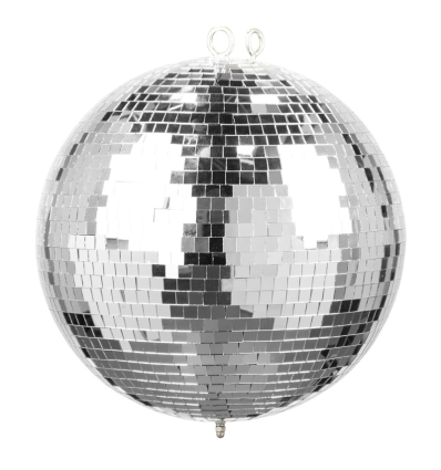 FUZZIX 151.337 MB30ML BOLA DE DISCO CON MOTOR 18 LEDS, 30CM