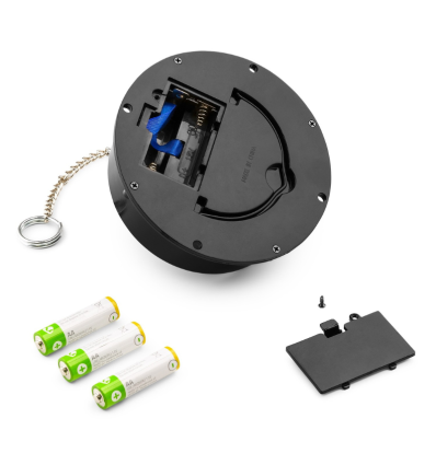FUZZIX 151.337 MB30ML BOLA DE DISCO CON MOTOR 18 LEDS, 30CM