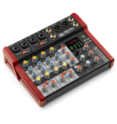POWER DYNAMICS 172.655 PDM-Y601 MEZCLADOR DE ESTUDIO 6-CH