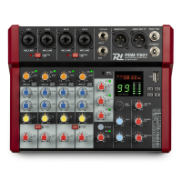 POWER DYNAMICS 172.655 PDM-Y601 MEZCLADOR DE ESTUDIO 6-CH POWER DYNAMICS 172.655 PDM-Y601 MEZCLADOR DE ESTUDIO 6-CH