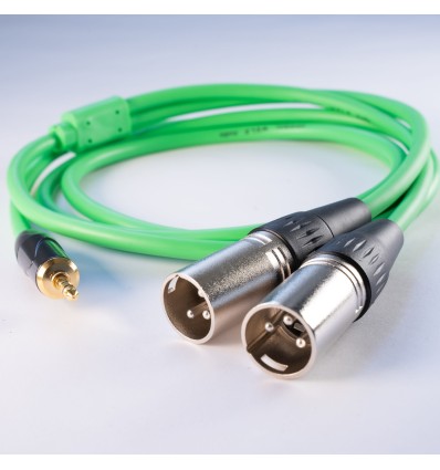 WELX RXC - CABLE MINI JACK A DOBLE XLR MACHO 1.5 METROS