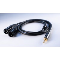 WELX BLACKWAVES RXC - CABLE MINI JACK A DOBLE XLR MACHO 1.5 METROS