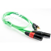 WELX CR - CABLE DOBLE RCA A DOBLE XLR MACHO 1.5 METROS
