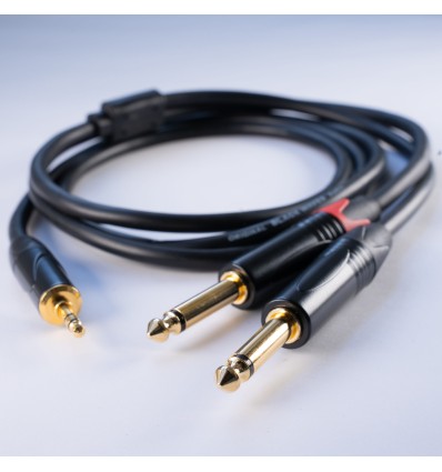 WELX BLACKWAVES RXT - CABLE MINI JACK A DOBLE JACK 1.5 METROS